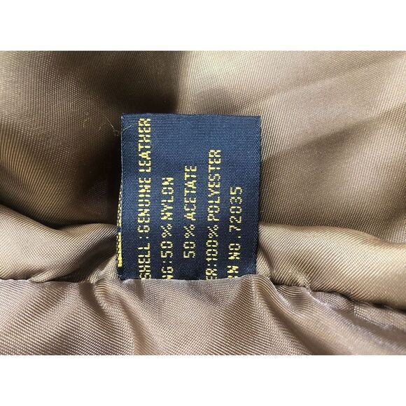 vtg Adler mens L Discoverer‎ 534 ship painting bomber suede jacket - Picture 5 of 6